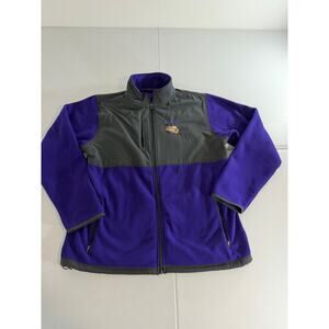 LSU full zip purple and black sweater size XL purple and black